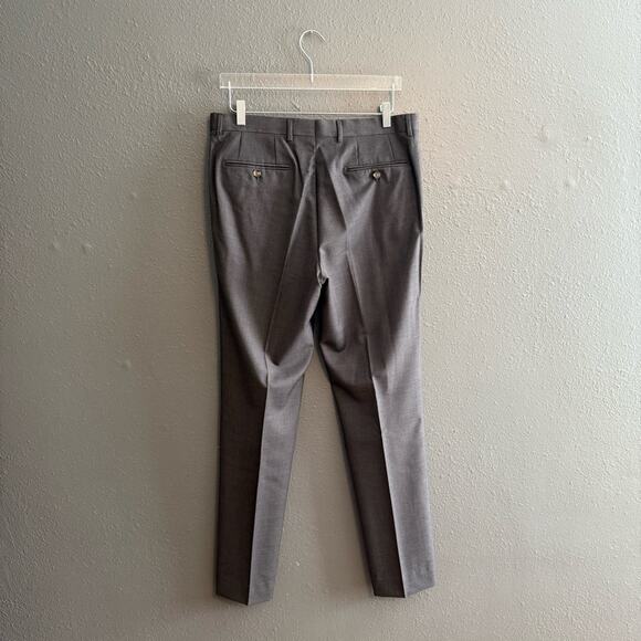 Max Devoli Gray Slim Fit 100% Wool Suit Size W34/40L - Picture 8 of 12